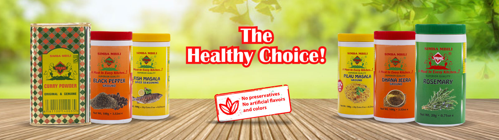 Simba Mbili - The healthy choice